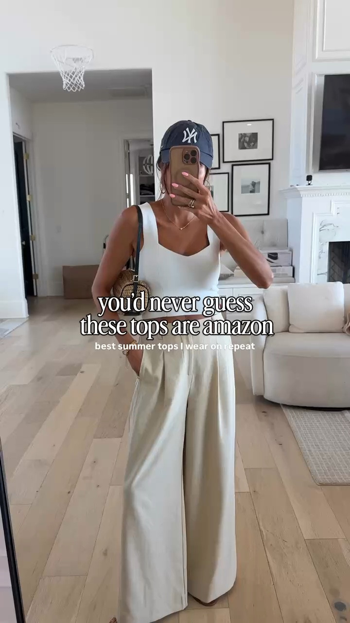 Summer tops from Amazon I’m wearing on repeat 💫

Amazon fashion, Amazon finds, affordable outfit, work outfit, mom outfit 

#LTKgrwm #LTKSeasonal #LTKootd