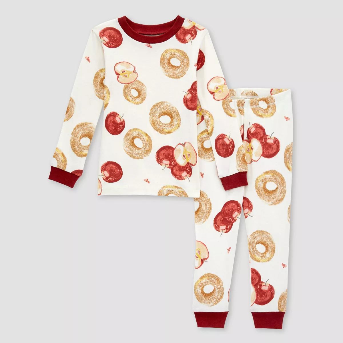 Burt's Bees Baby® Toddler 2pc  Organic Cotton Tight Fit Pajama Set | Target