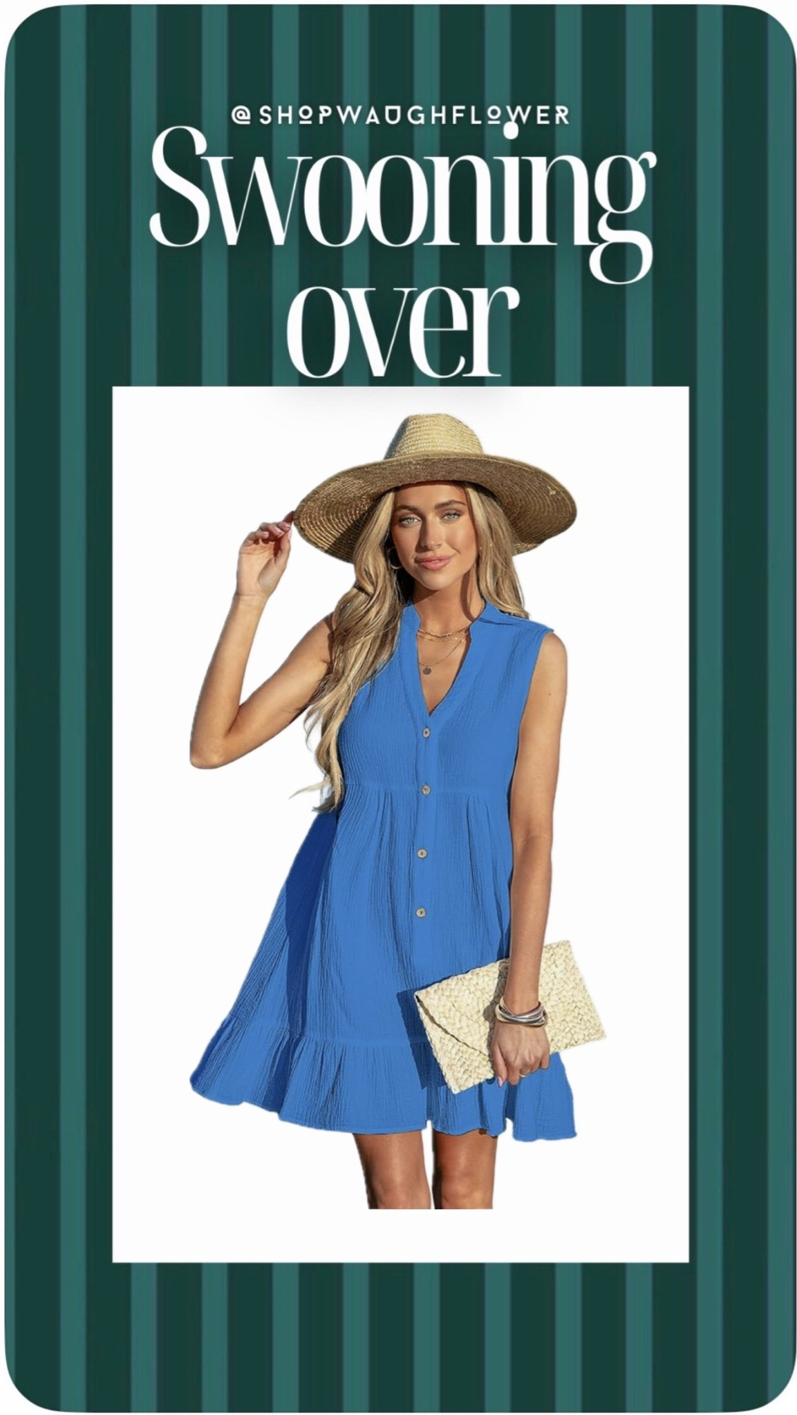 This dress can be a swim coverup or a summer dress! Love it!

#LTKSwim #LTKSeasonal #LTKootd