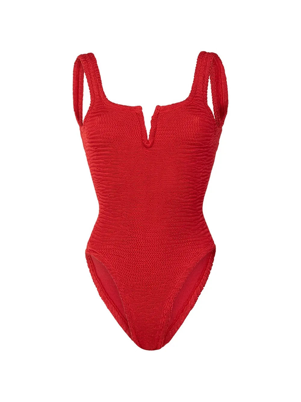 Holly textured swimsuit | Farfetch Global