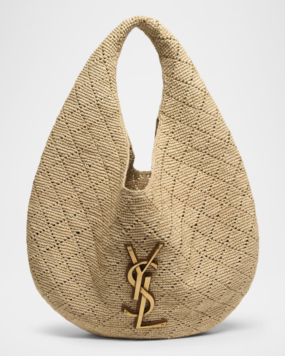 Icare Hobo Bag in Raffia | Neiman Marcus