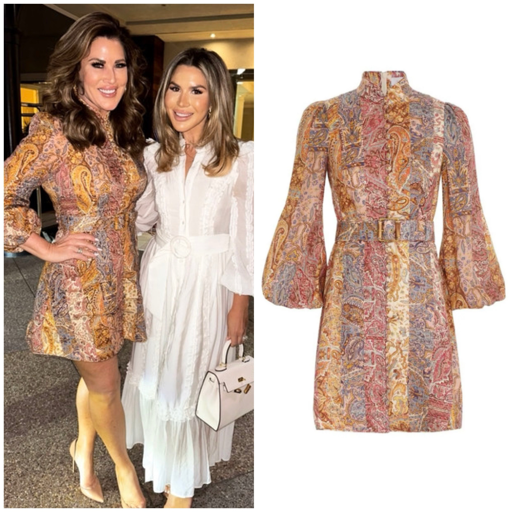 Emily Simpson’s Paisley Dress 📸 = @rhoc_emilysimpson