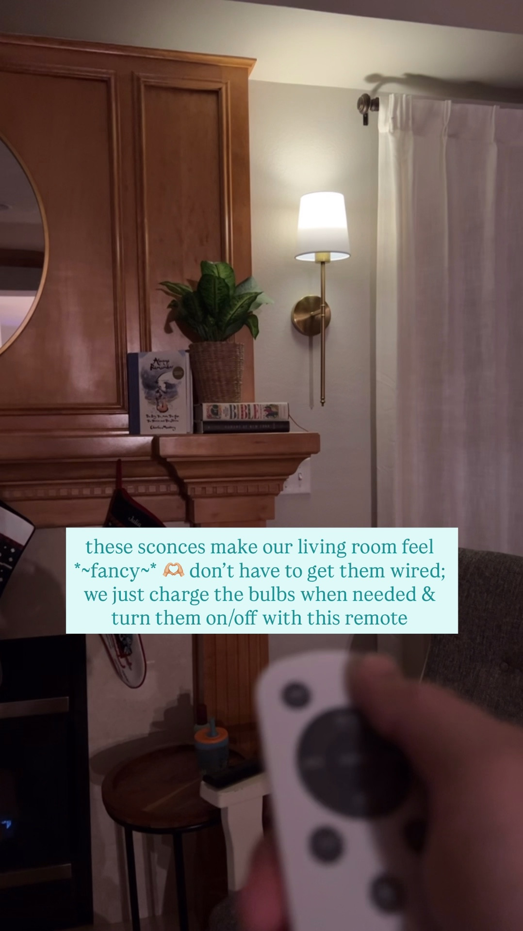 sconces add a whole vibe to the space ⭐️

#LTKHome #LTKFindsUnder100 #LTKCyberWeek