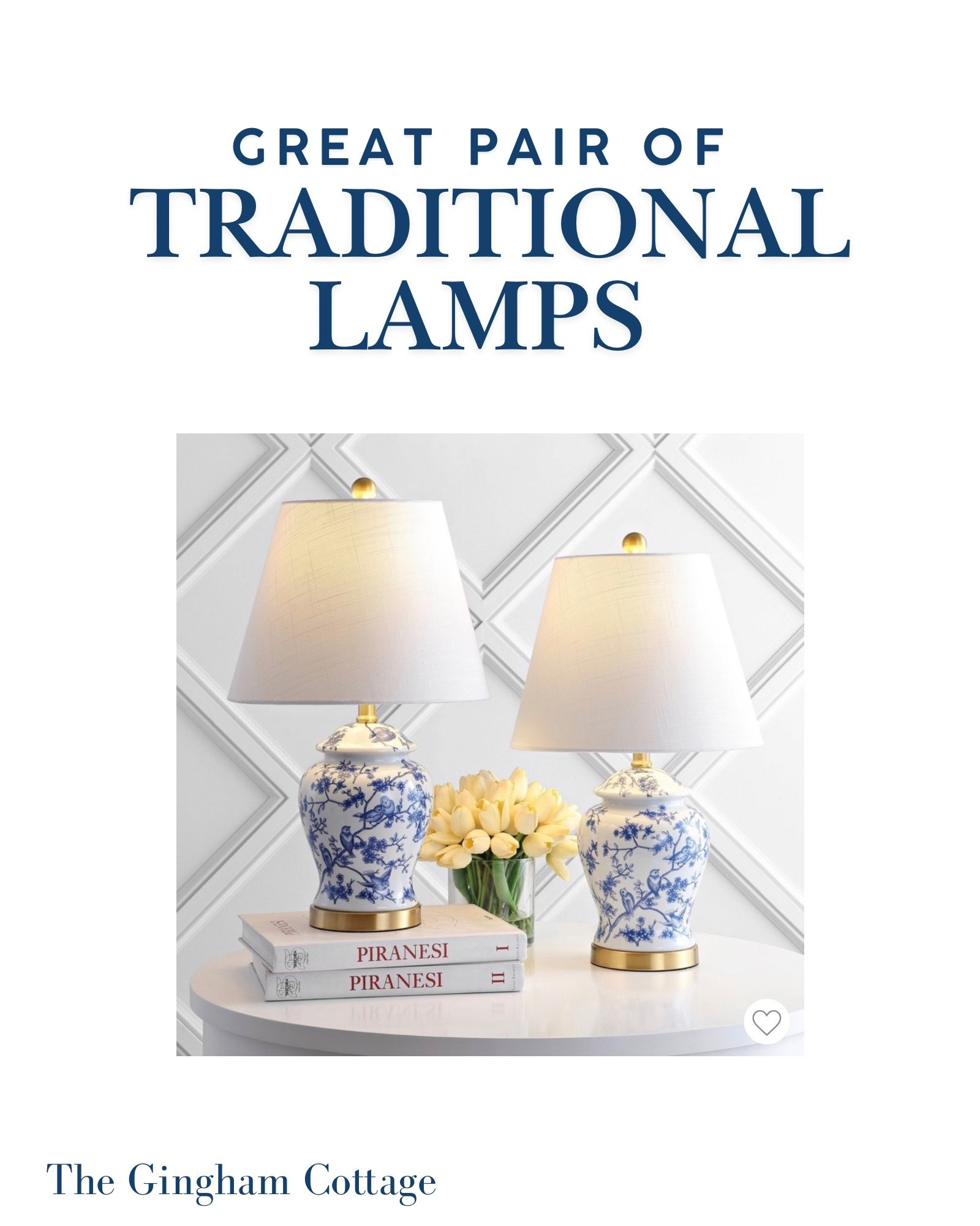 GREAT price on these blue & white lamps ❤️❤️. 
Traditional decor, lamp 

#LTKHome
