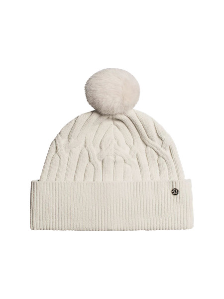 Women's Cable-Knit Pom-Pom Beanie | Lululemon (US)