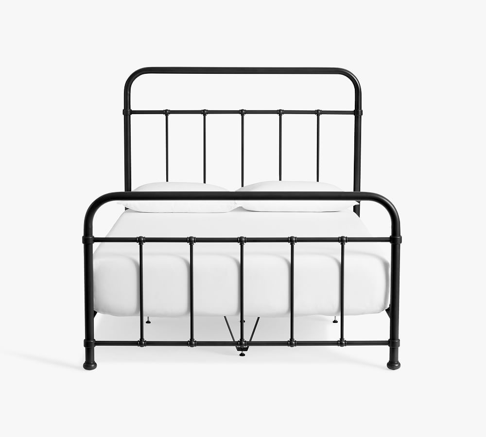 Primus Metal Bed, Black, Queen | Pottery Barn (US)