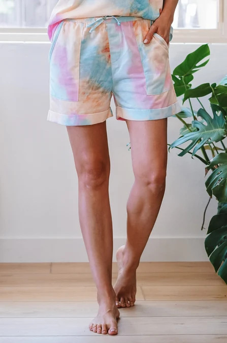 Sherbert Dyed Shorts | Amaryllis Apparel