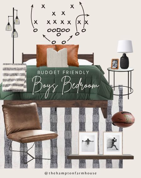 Boys Football Bedroom 🏈 

Teen bedroom, kids room, teen room, kids bedroom, boys bedroom, boys room 

#LTKkids #LTKhome #LTKstyletip