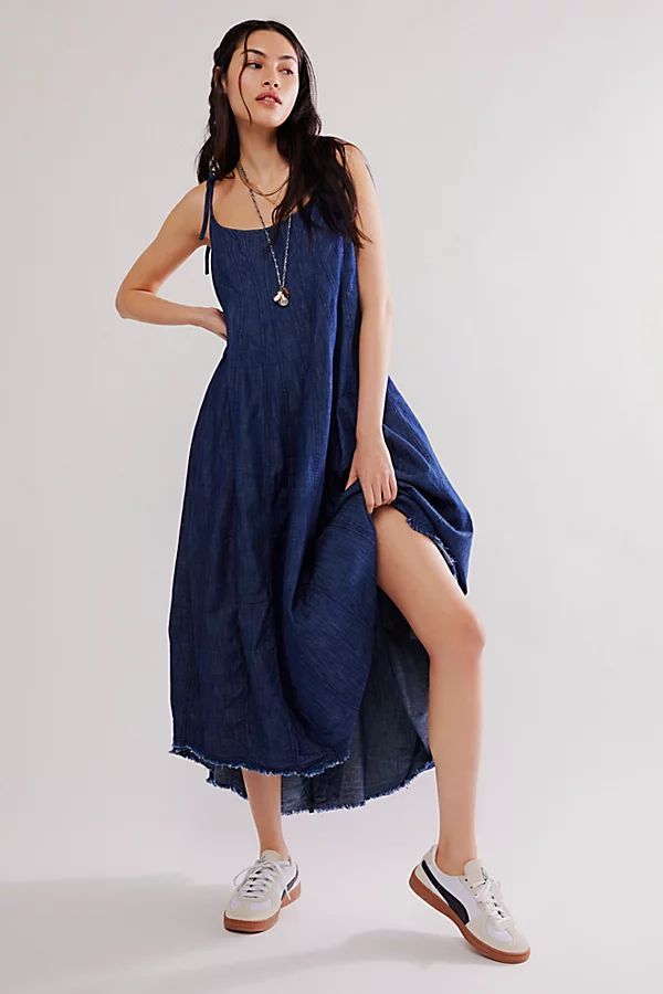 Denim Dreams Midi Dress | Free People (Global - UK&FR Excluded)