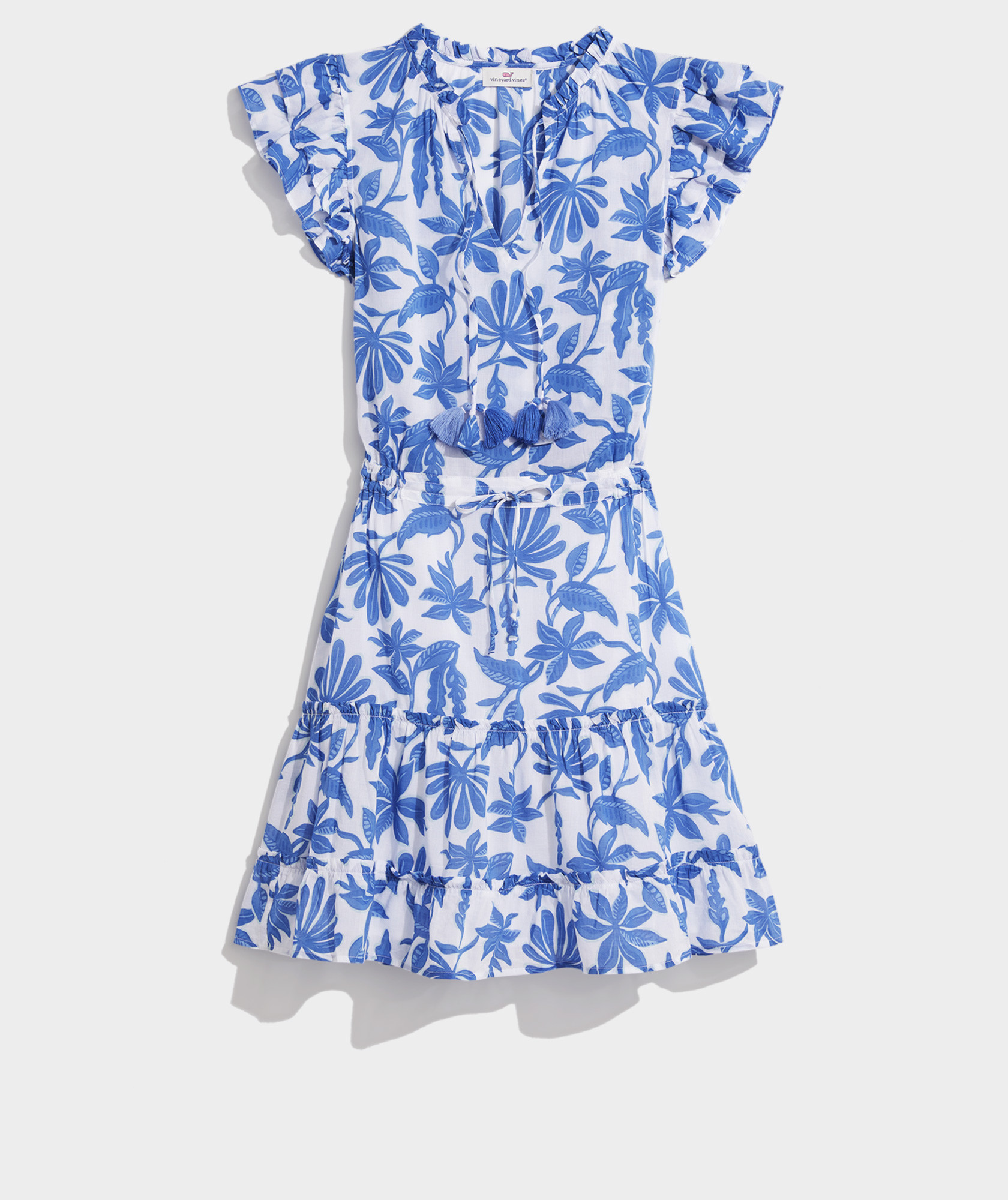 Floral Smocked Waist Dress | vineyard vines