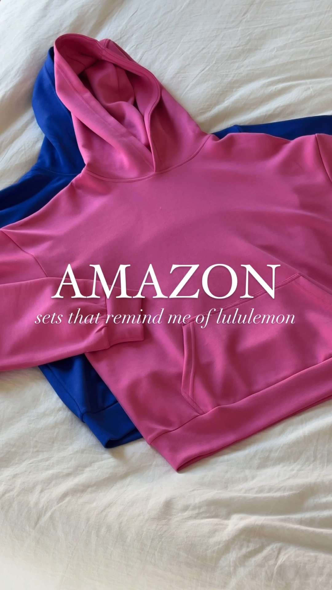 Amazon, but reminds me of lululemon! Soooo soft & Iooveee the fit of the wide leg pants! The pink is so fun for Valentine’s Day coming up!! Super happy with the quality & fit of these matching sets!!😍

#LTKFindsUnder100 #LTKFindsUnder50 #LTKootd