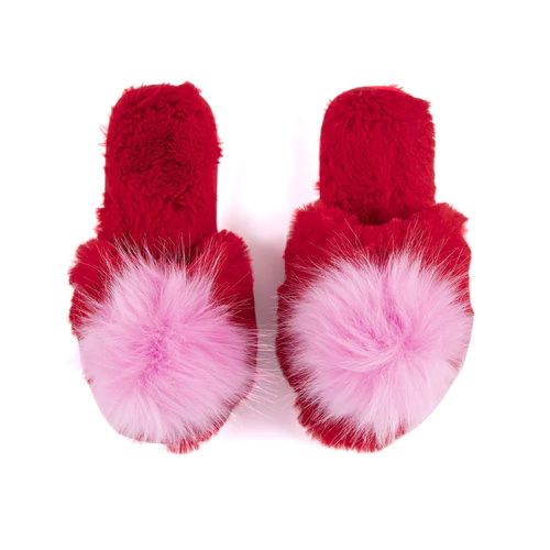 Amor Slippers, Red | Shiraleah