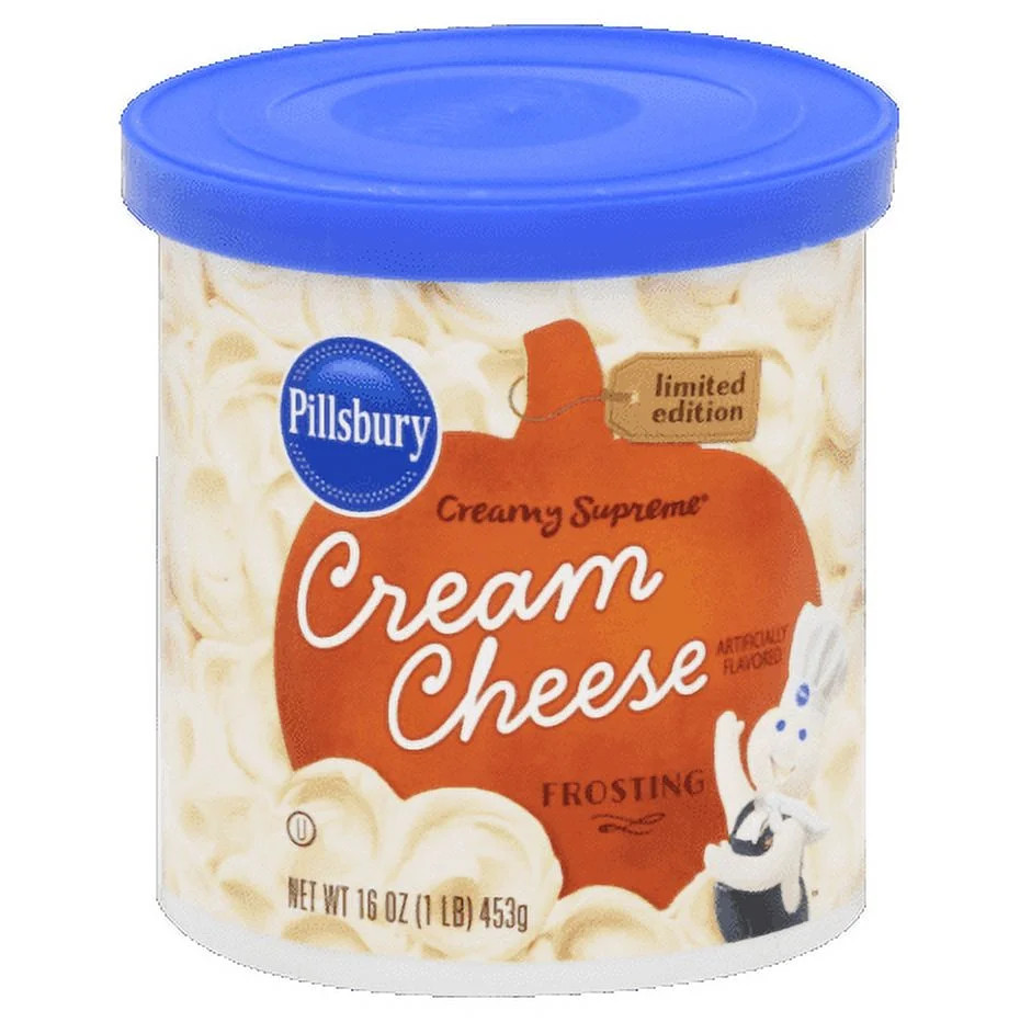 Pillbury Cream Cheese Seasonal Frosting, 16 Oz - Walmart.com | Walmart (US)