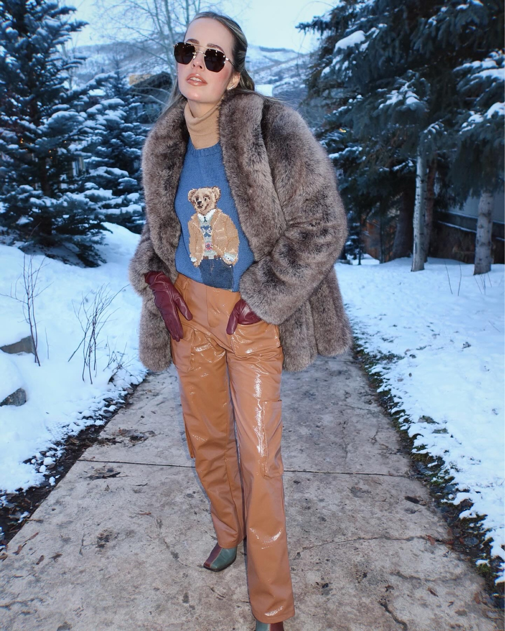 Baby it’s cold outfit✨🤎🐻 #ootd 

#LTKSeasonal #LTKstyletip