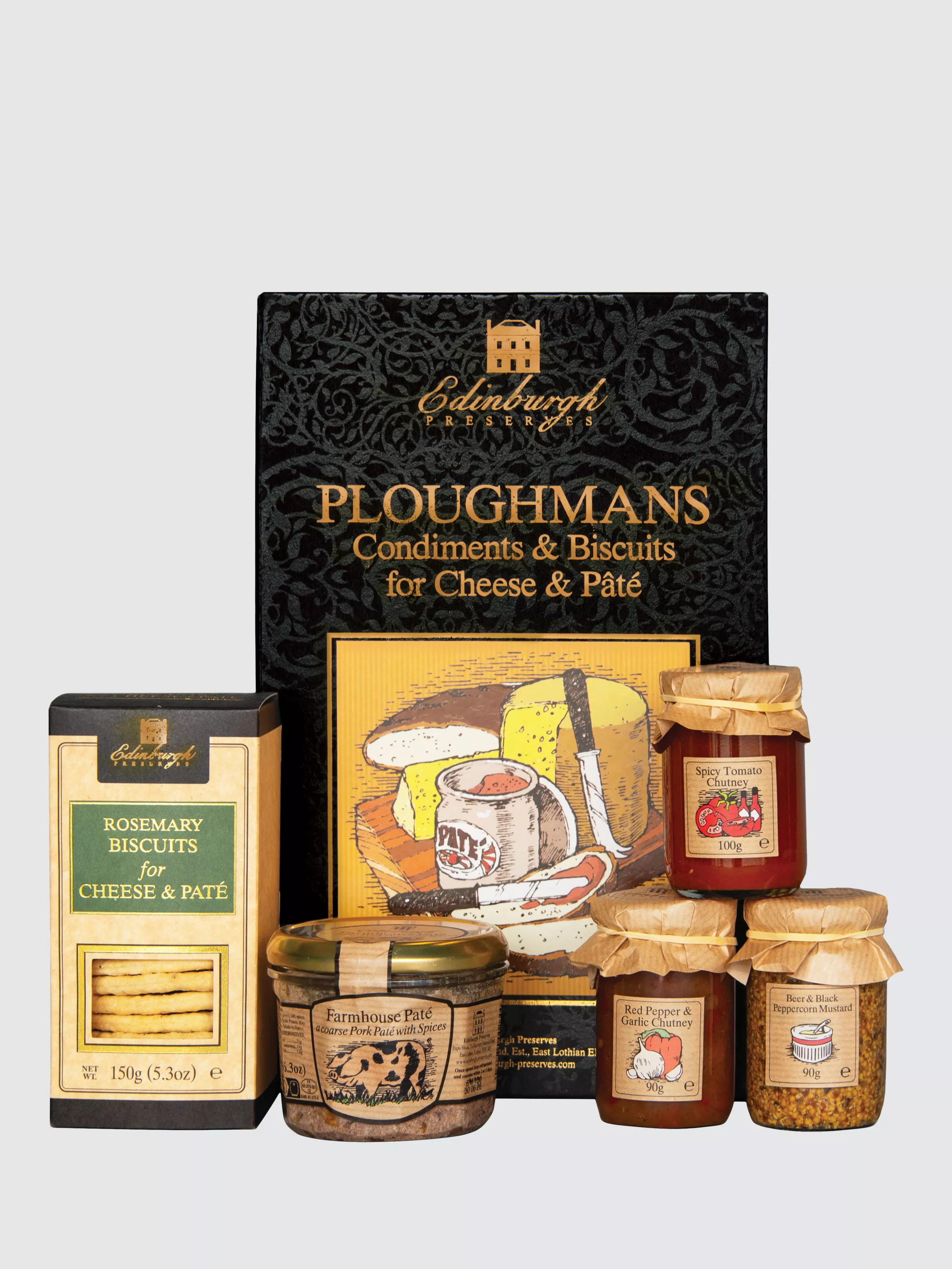 Edinburgh Preserves Ploughman's Box, 610g | John Lewis (UK)