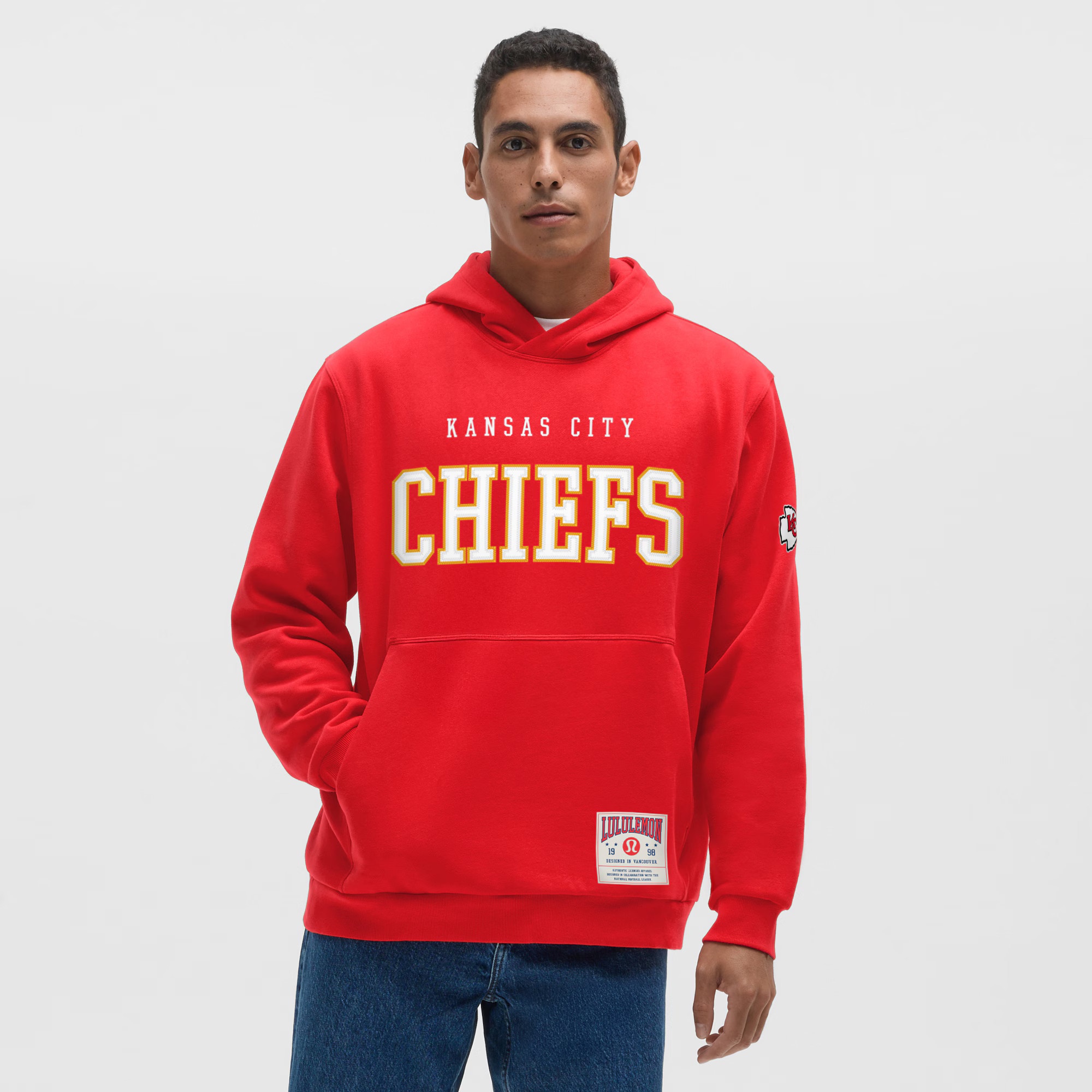 Kansas City Chiefs lululemon Steady State Pullover Hoodie - True Red | Fanatics