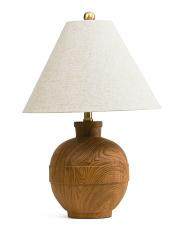 22in lommi table lamp with taper shade | TJ Maxx