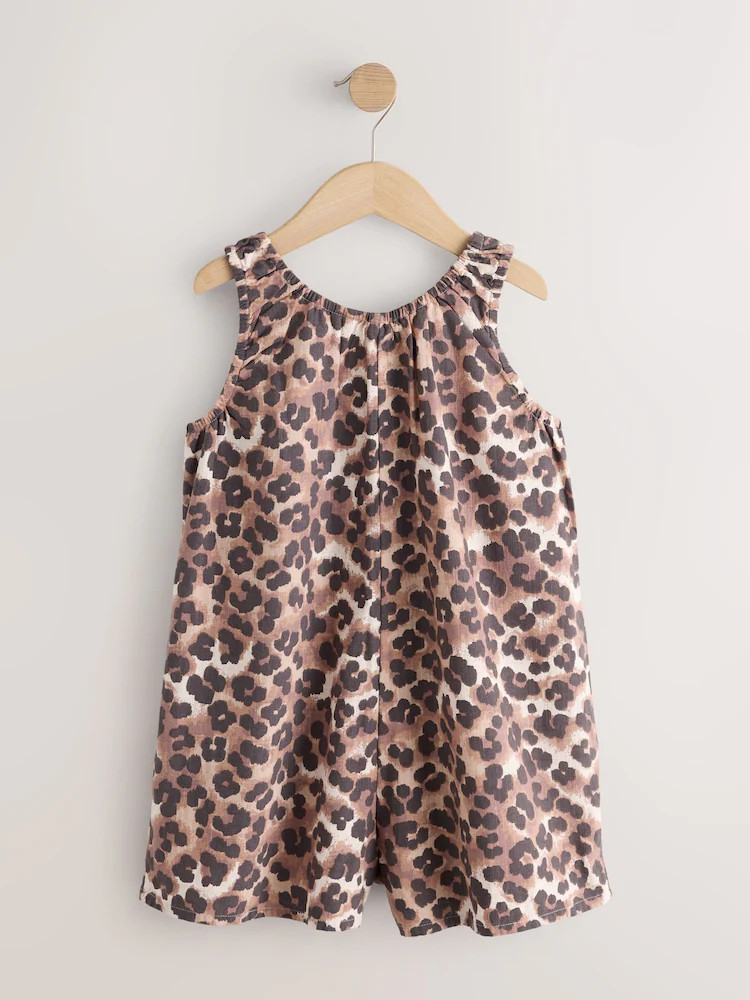 Leopard Animal Print Playsuit (3-16yrs) | Next US