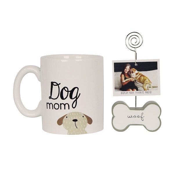 PRINZ "Dog Mom" Mug & Photo Clip Gift Set - Chewy.com | Chewy.com