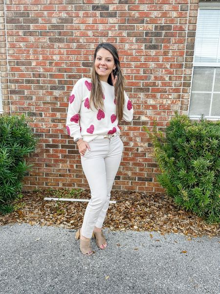 This sweater is perfect to celebrate Valentine’s Day at work! It cozy and soft and fit perfectly! 

#LTKstyletip #LTKunder50 #LTKFind