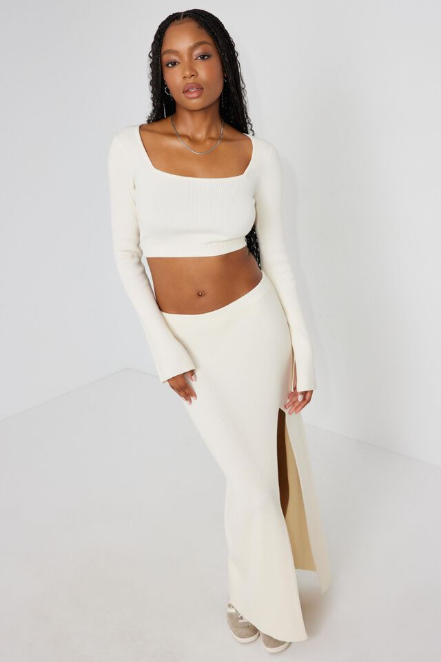 Maxi Slit Skirt | Garage Clothing