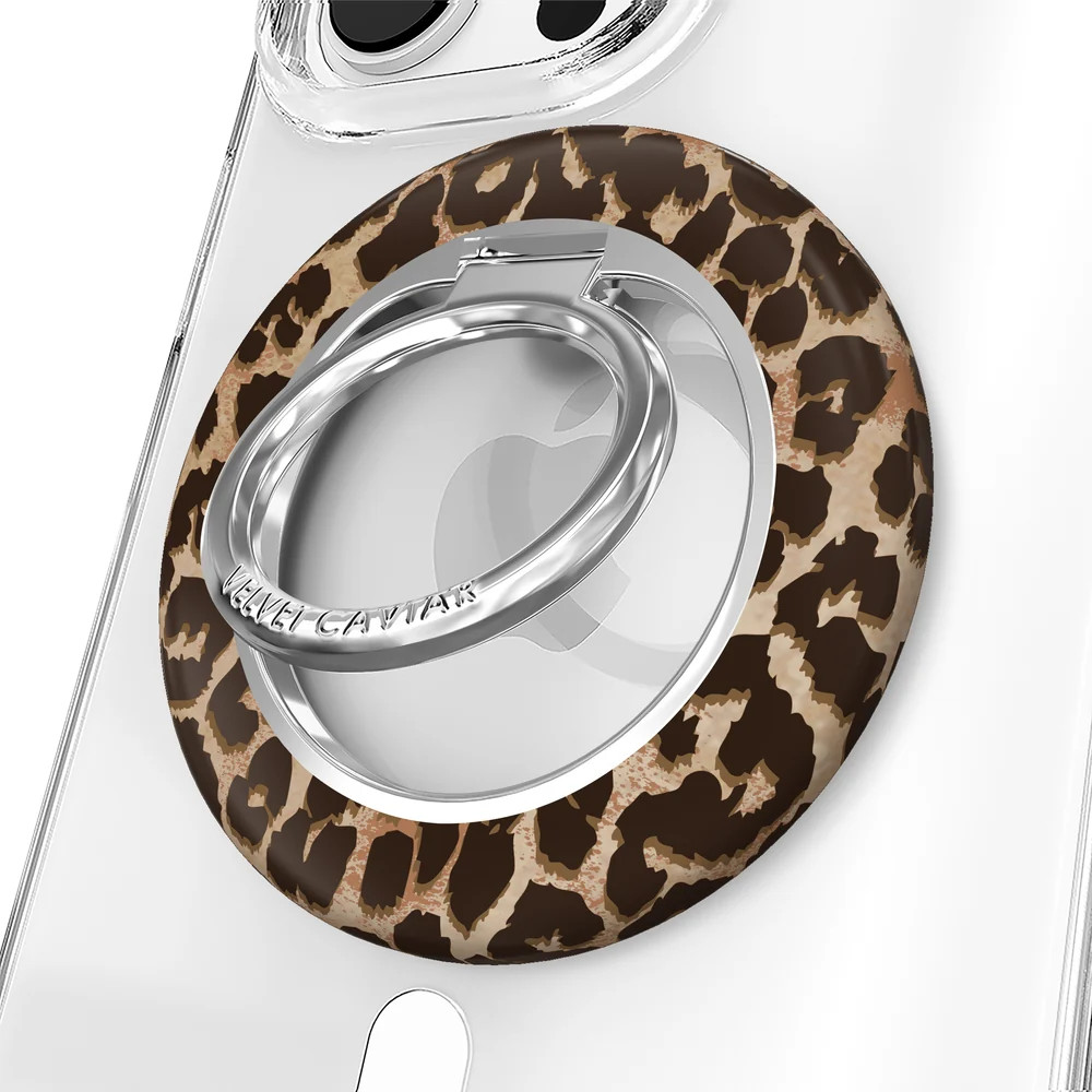 Girls Night Leopard MagSafe Grip Ring | Velvet Caviar