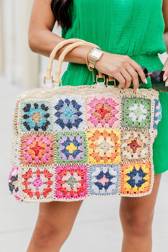 Soul Ties Crochet Bag FINAL SALE | Pink Lily