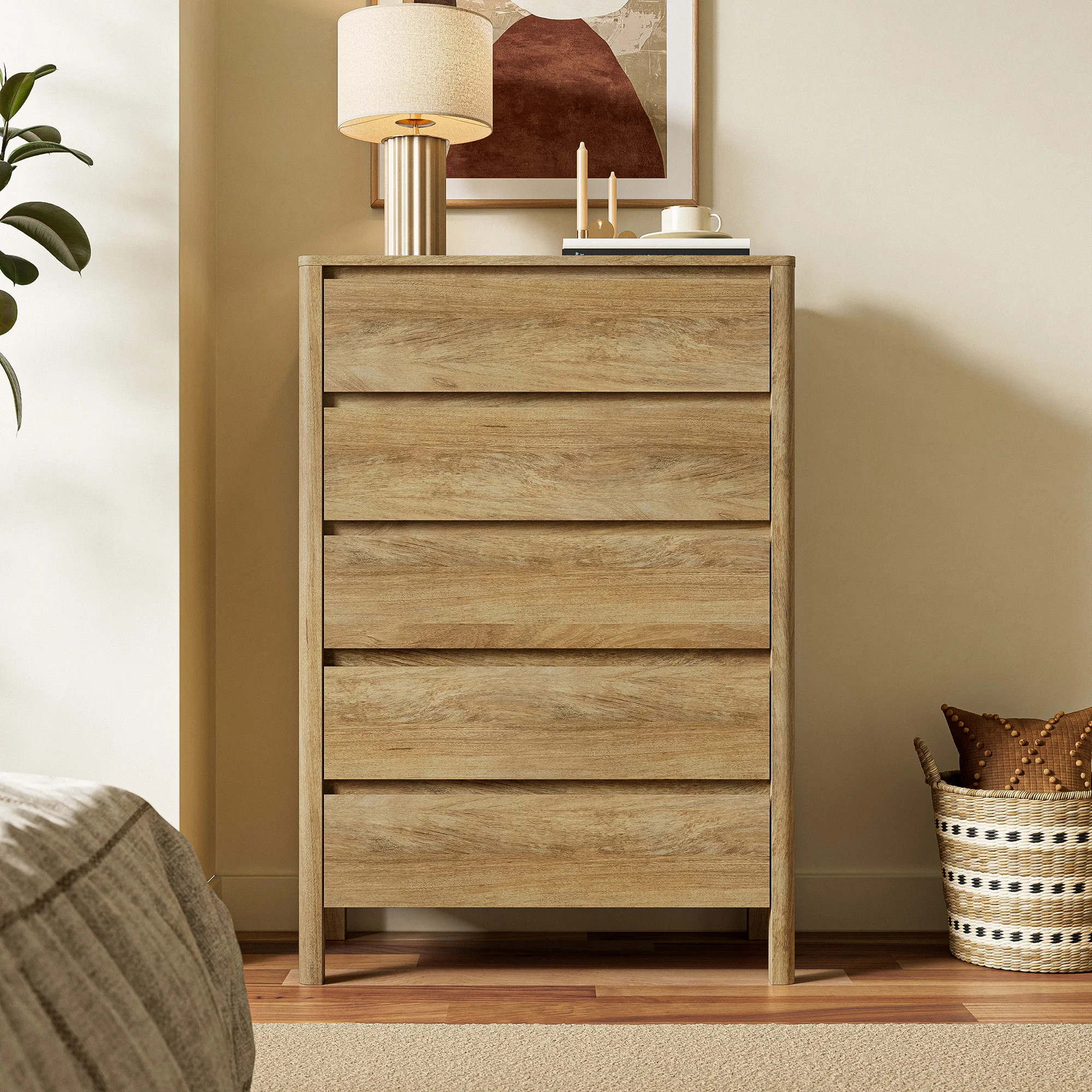 31.5" W 5 - Drawer Dresser | Wayfair North America