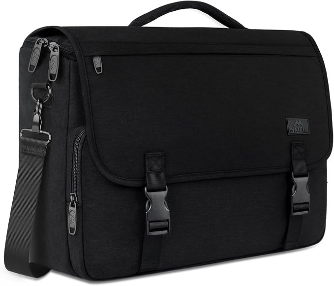 MATEIN Messenger Bag for Men, Briefcases Lightweight Men's Laptop Bag 15.6 inch Water Resistant C... | Amazon (US)