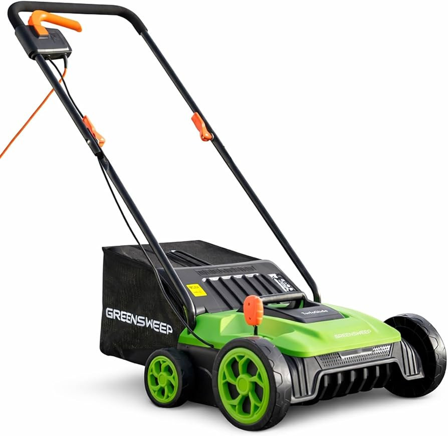 GreenSweep TurfoGlide | Artificial Grass Electric Turf Sweeper, 320mm Working Width, 1500W Mains-... | Amazon (UK)