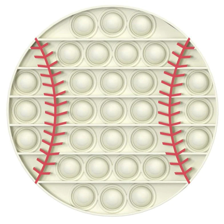 Baseball Pop it Fidget Toy | JoJo Mommy