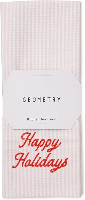 GEOMETRY Christmas Kitchen Towels - Quick Dry Microfiber Cloth Dish Towels for Kitchen Drying - P... | Amazon (US)