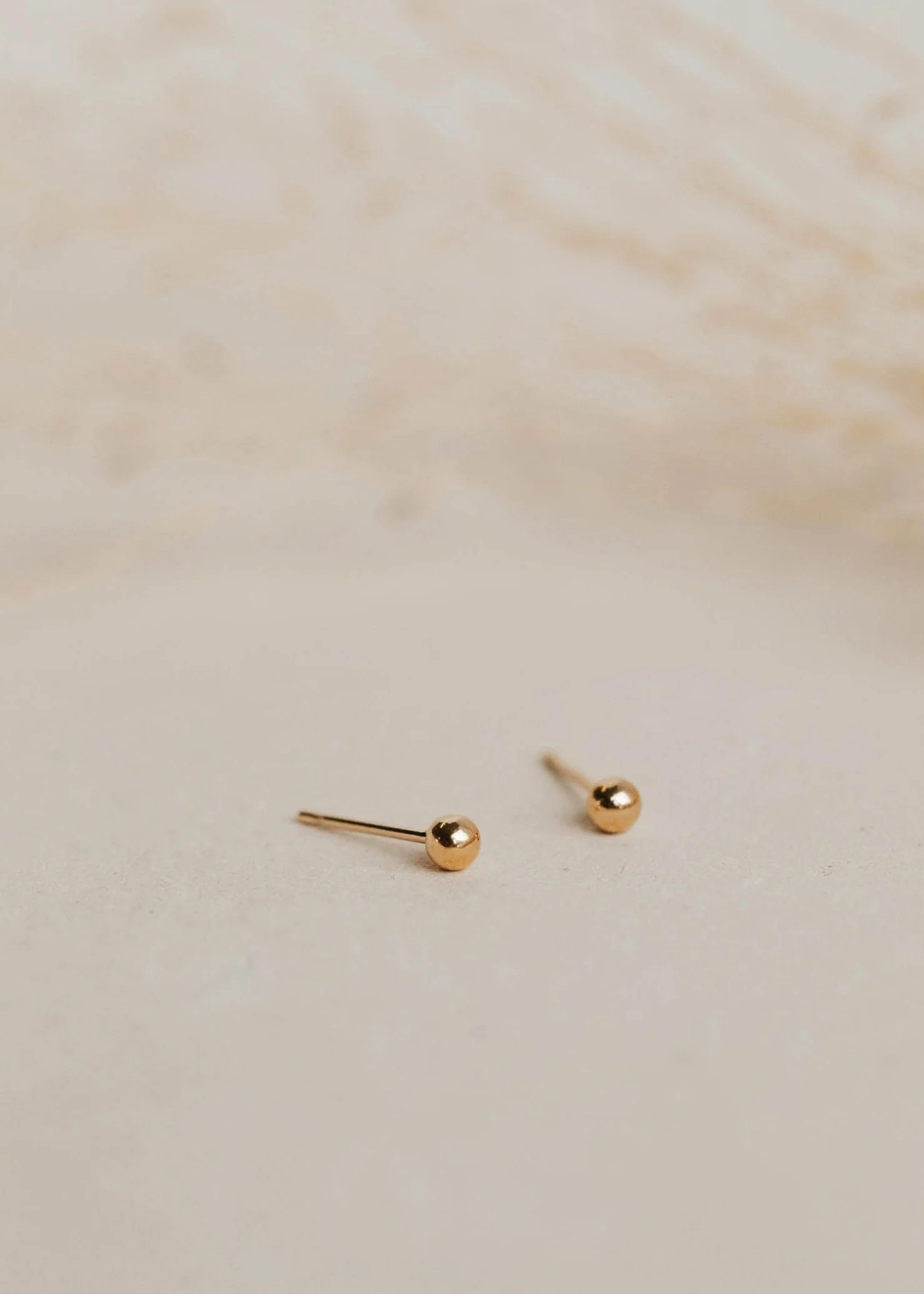 Tiny Ball Studs | Hello Adorn