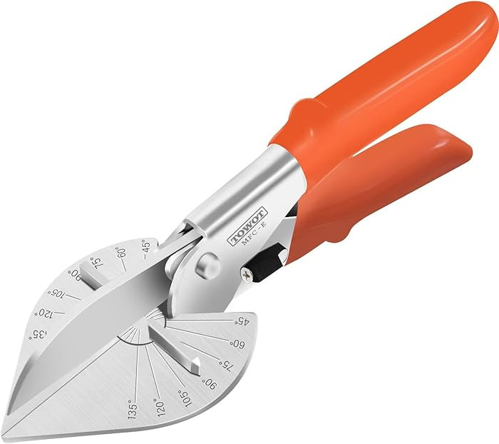 TOWOT Sharp Multi Angle Miter Shear Cutter, Adjustable at 45 To 135 Degree With Safety Lock Hand ... | Amazon (US)