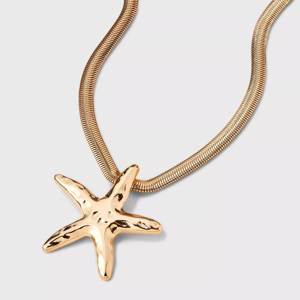 Starfish Pendant Necklace - A New Day™ Gold | Target