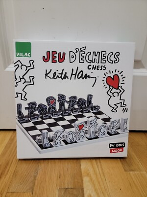 Keith Haring Chess Set Limited Edition VILAC / MOMA    NIB | eBay US