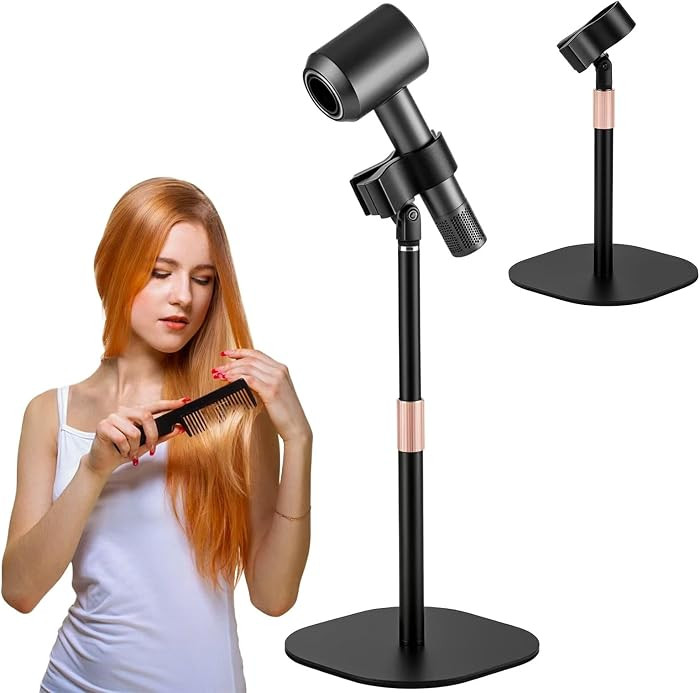 Hair Dryer Stand Holder-19 inch Ultra Stable Countertop Blow Dryer Stand | Amazon (US)