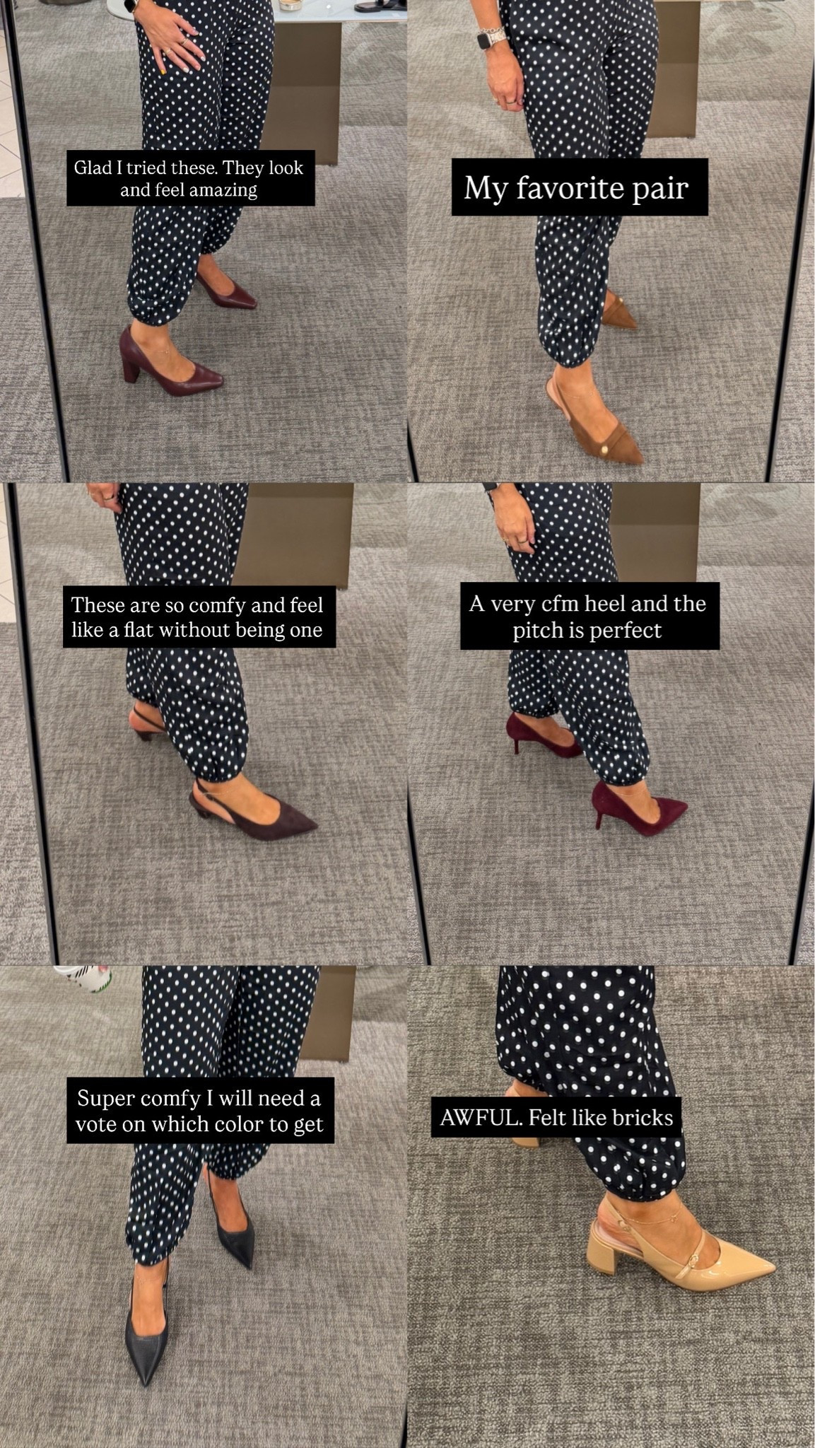 Work shoes I tried- got the Veronica beard this year!

#LTKSaleAlert #LTKMidsize #LTKWorkwear
