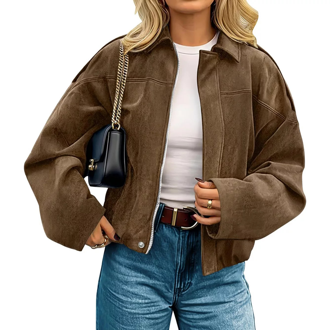 Women’s Winter Faux Suede Coat | Kohl's