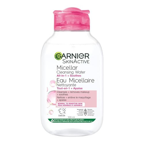 Garnier SkinActive Micellar Cleansing Water, For All Skin Types, 3.4 fl. oz. | Amazon (US)