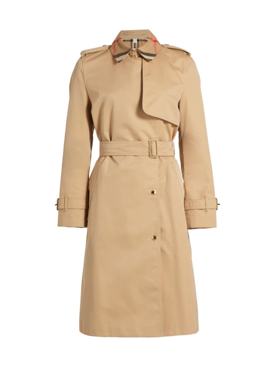 Burberry Sandridge Belted Trench Coat | Saks Fifth Avenue