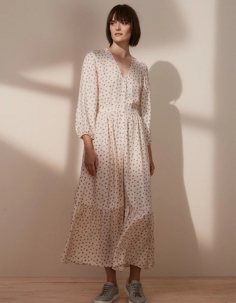 Daisy Print Midi Dress | The White Company (UK)