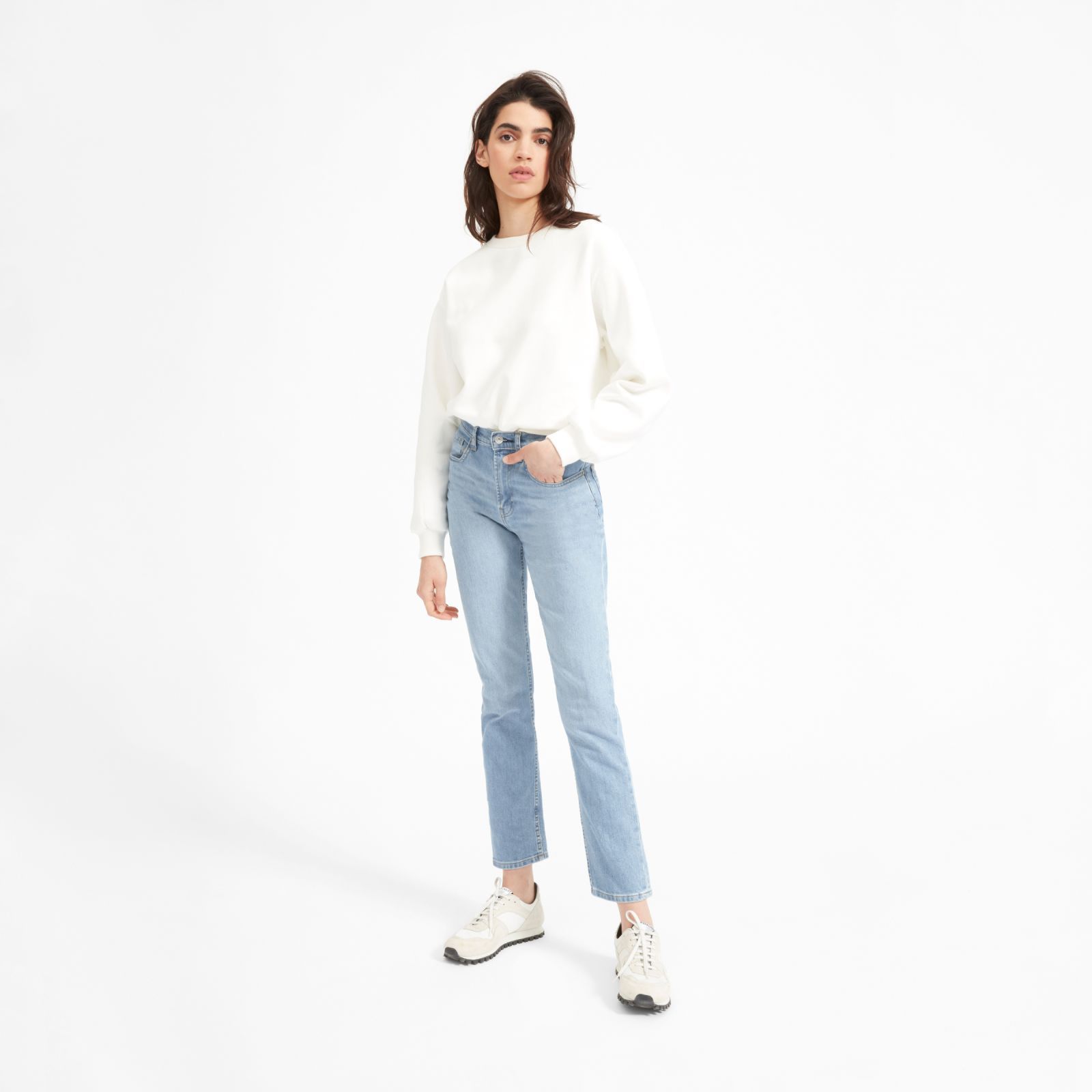 Women's Cheeky Straight Jean by Everlane in Sky Blue, Size 24 | Everlane