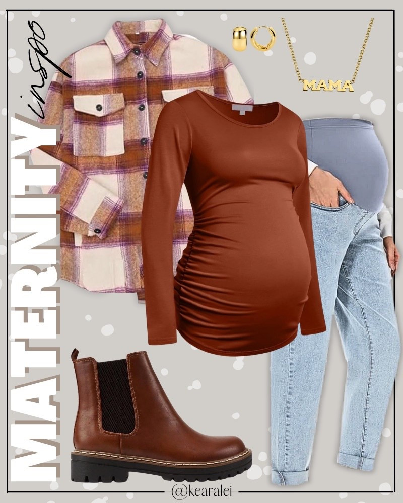 Maternity outfit fall pregnancy outfit winter outfit idea brown red rust plaid shacket shirt jacket with rust brown red maternity shirt long sleeve top and maternity jeans jeggings leggings over the bump brown leather Chelsea boots lugg sole boots gold mama necklace || baby bump style fashion cute outfits inspo spring summer mama outfits #maternity #style #fashion #outfit #outfits #babybump #kimono #cardigan #ltksale #babymoon #affordable #amazon . Midi Dress, Wedding Guest Dresses, Bachelorette Party, Resort Wear, Maxi Dress, Swimsuit, Bikini, Travel, Back to School, Booties, skinny Jeans, Candles, Earth Tones, Wraps, Puffer Jackets, welcome mat,Travel Luggage, wedding guest, Work blazers, Heels, cowboy boots, Concert Outfits, Teacher Outfits, Nursery Ideas, Bathroom Decor, Bedroom Furniture, Living Room Furniture, Work Wear, Business Casual, White Dresses, Cocktail Dresses, Maternity Dresses, Wedding Guest Dresses, Maternity, Wedding, Wall Art, Maxi Dresses, Sweaters, Fleece Pullovers, button-downs, Oversized Sweatshirts, Jeans, High Waisted Leggings, dress, amazon dress, joggers, home office, dining room, amazon home, bridesmaid dresses, Cocktail Dresses, Summer Fashion, wedding guest dress, Pantry Organizers, kitchen storage organizers, leather jacket, throw pillows, table decor, Fitness Wear, Activewear, Amazon Deals, shacket, nightstands, Plaid Shirt Jackets, Walmart Finds, curtains, slippers, apple watch bands, coffee bar, lounge set, golden goose, playroom, Hospital bag, swimsuit, pantry organization, Accent chair, Farmhouse decor, sneakers, laundry room, baby shower dress, shelf decor, bikini, white sneakers, sneakers, Target style, Date Night Outfits, White dress, Vacation outfits, Summer dress,Amazon finds, Home decor, Walmart, Amazon Fashion, Baby


#LTKBump #LTKBaby #LTKootd