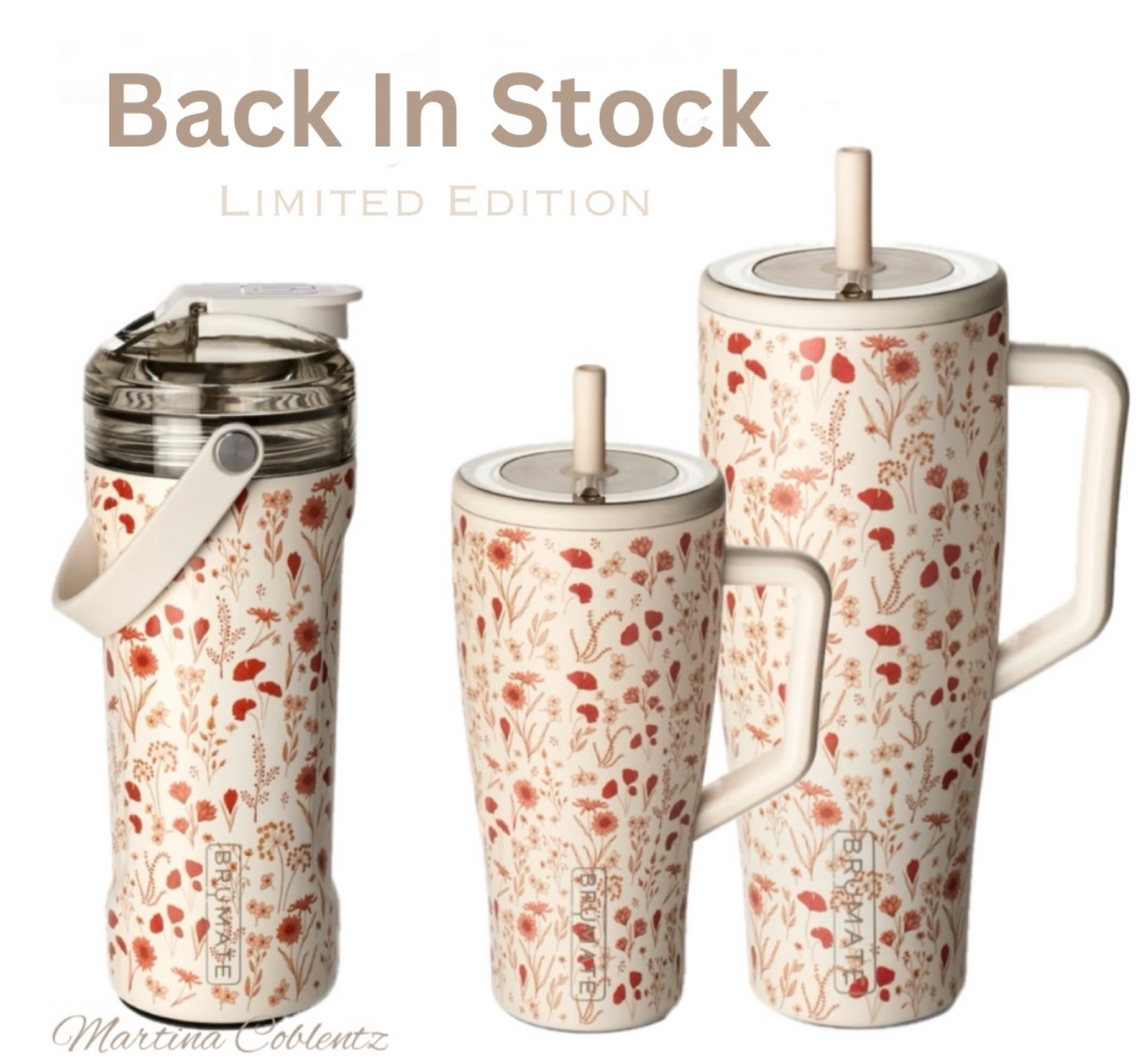 Back In stock!!!

Limited edition poppy Brumate eras. 📍To get notifications when I share restocks hit the bell button at the top of my page. 

•Brumate era •Brumate •tumbler •travel •leakproof tumbler •poppy tumbler •mom tumbler •scheels •gift for her •gift •fitness hydration #LTKGiftGuide

#LTKSpringSale #LTKsalealert #LTKSeasonal