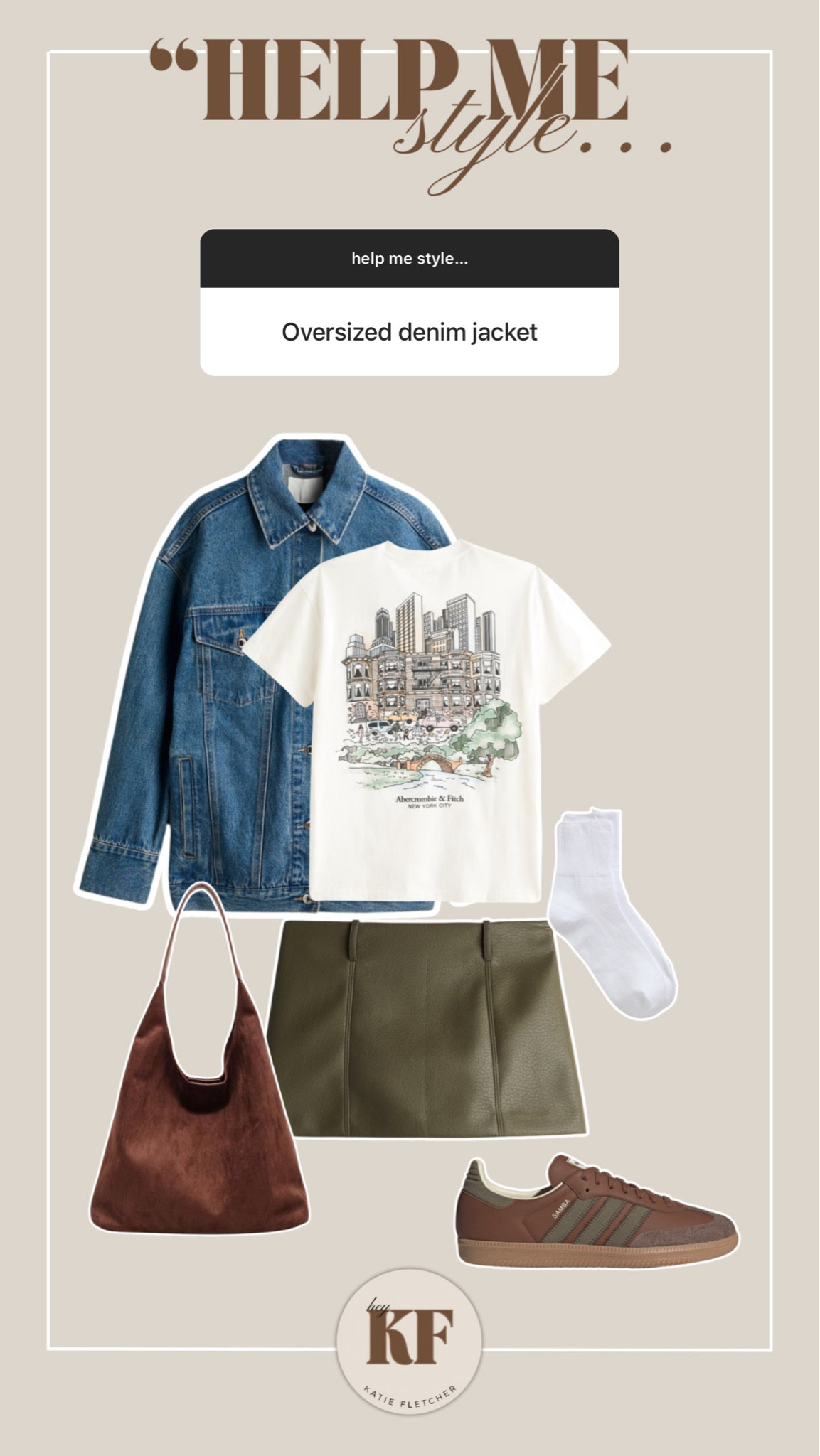 Oversized denim jacket outfit for fall 

#LTKFindsUnder50 #LTKStyleTip #LTKSeasonal