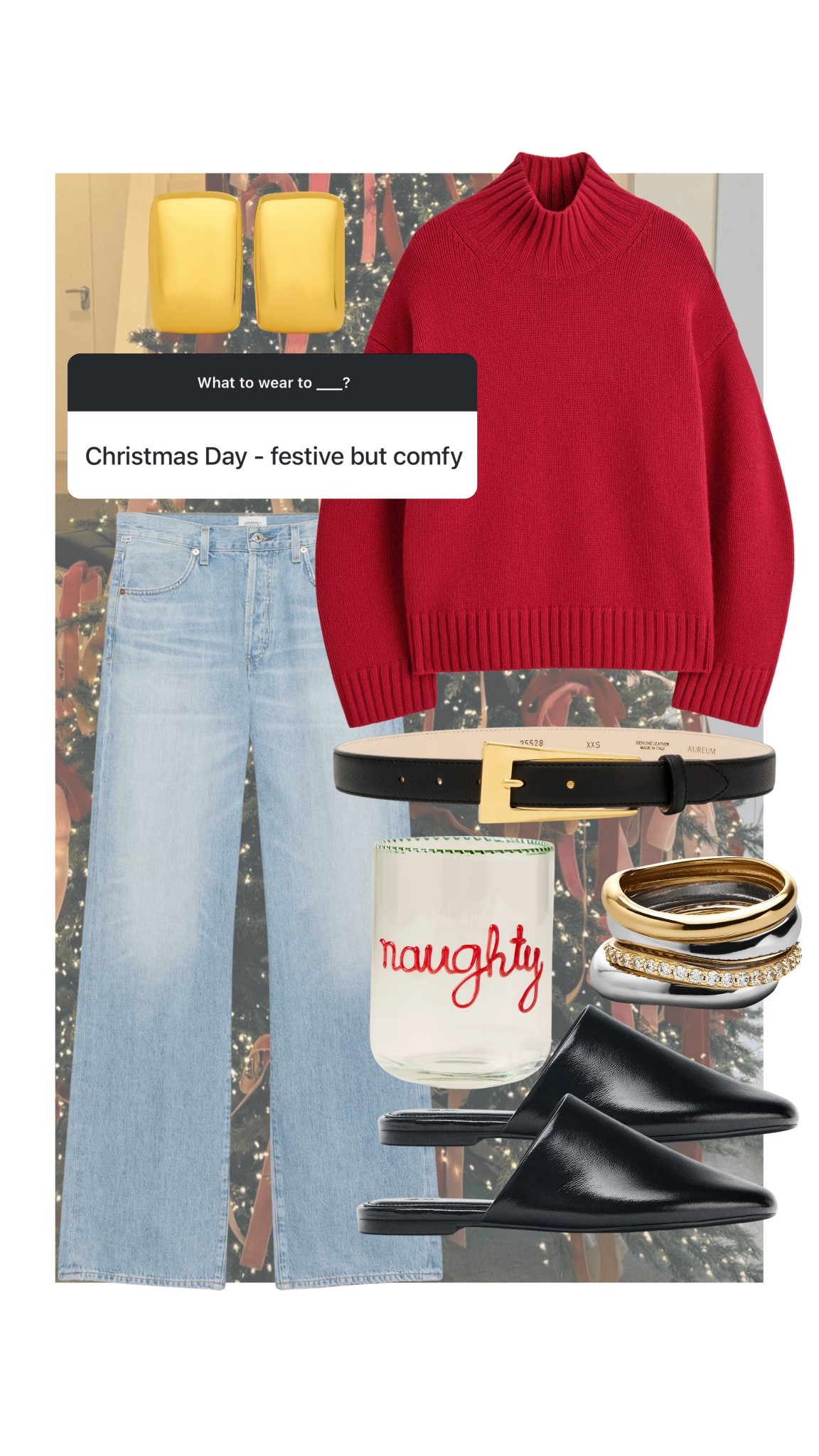 What to wear; causal but festive on Christmas 
#kathleenpost

Holiday outfit, holiday fashion, Christmas outfit, casual holiday outfit

#LTKHoliday #LTKSeasonal #LTKCyberWeek