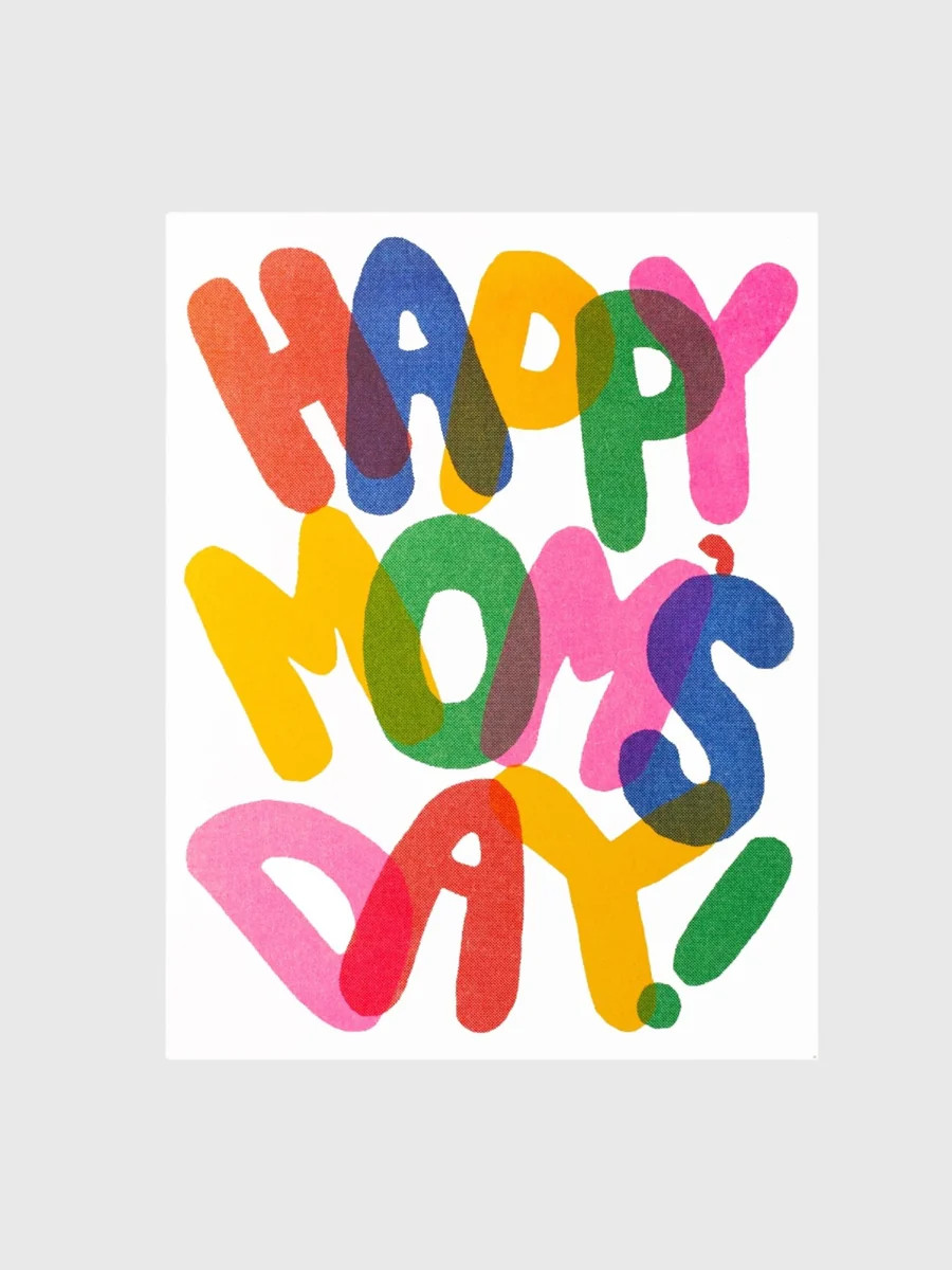 Alphabet Studios Mom's Day Crooked Card | Saint Bernard