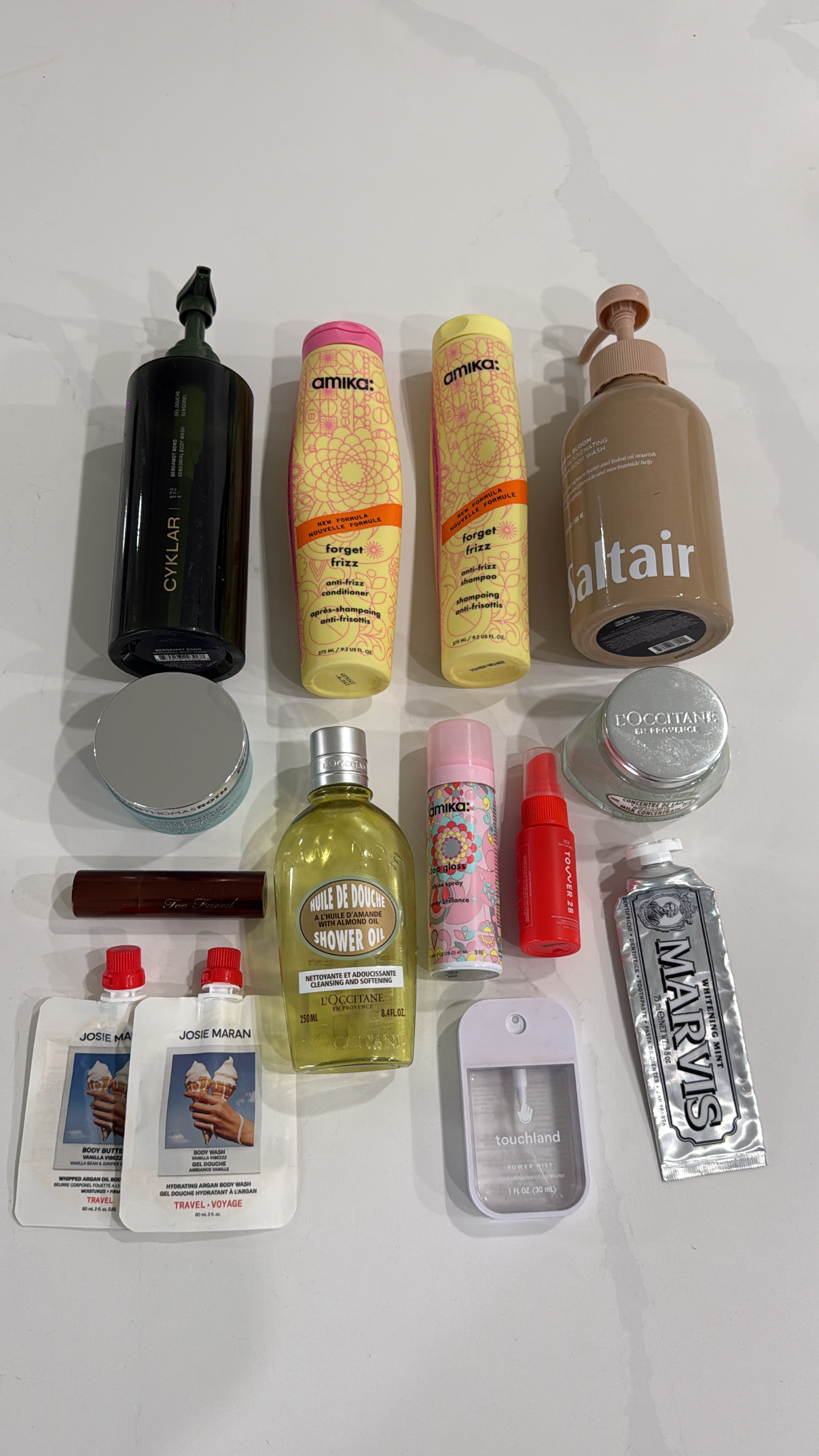 JULY EMPTIESSSSSSSS | cyklar, amika, saltair, peter thomas roth, loccitane, tower 28, marvis, touchland, two faced and jose maran 

 #LTKselfcare #LTKBeauty #LTKTravel