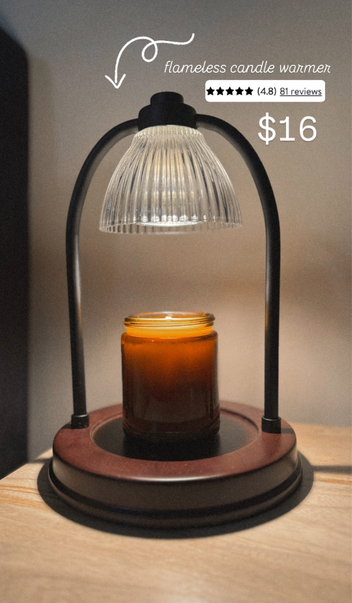 Under $20 — cozy flameless candle warmer🕯️🤎✨ perfect for any space you might not want a flame! & honestly, it’s super chic!!! LOVE. Good gift idea too! 

Walmart finds / home decor / gift idea / for her / cozy home / neutrals / decor / shelf styling / Holley Gabrielle 

#LTKFindsUnder50 #LTKHome #LTKSeasonal